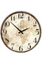 Wallity Reloj Decorativo de MDF Multicolor 50x50 cm